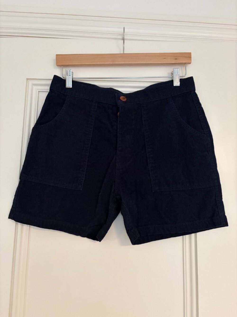 Birdwell Beach Britches Navy Corduroy Shorts
